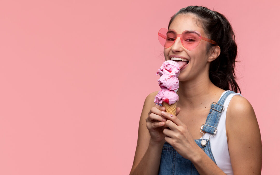 En verano, el helado, perjudica nuestra sonrisa